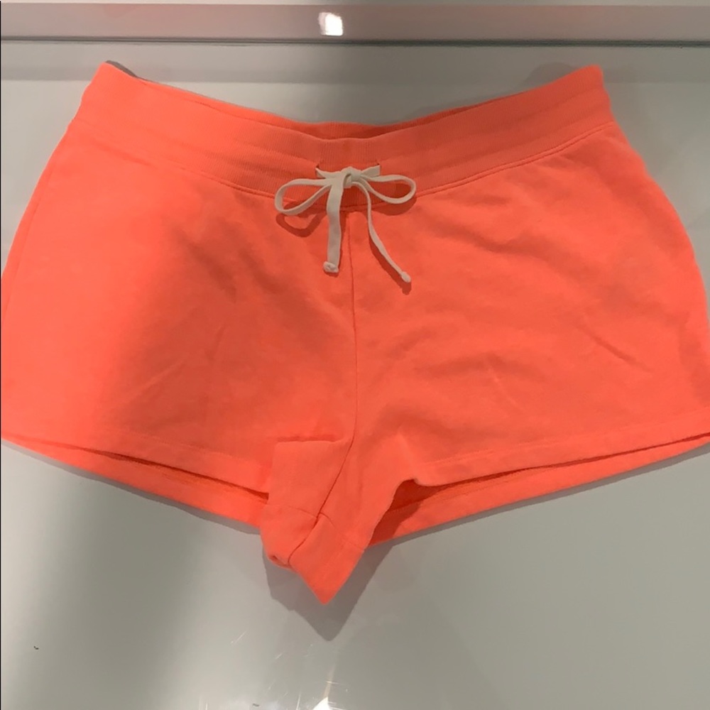 Old Navy bright orange shorts